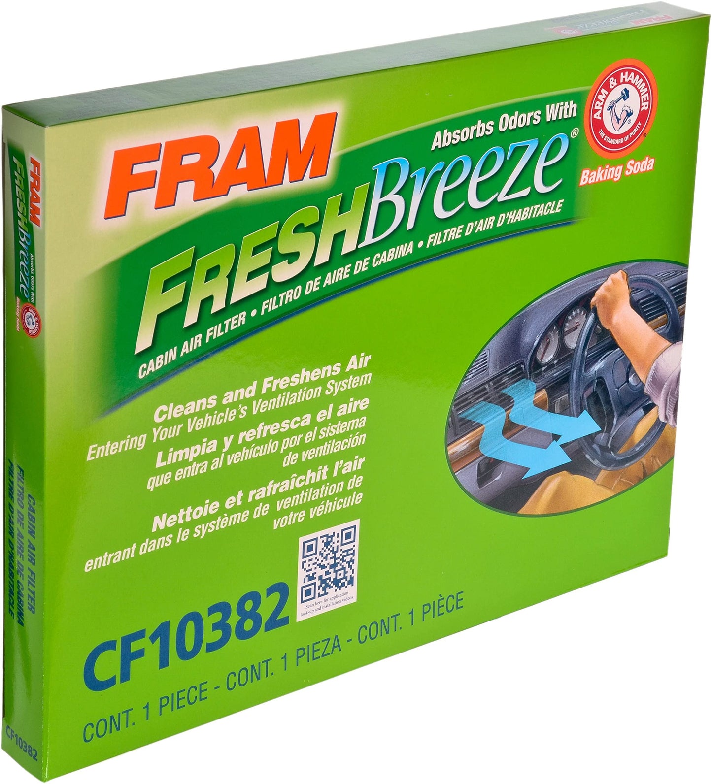 Filtre à air d'habitacle Fram CF10382
