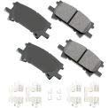 Juego de pastillas de freno de disco Akebono ACT996A