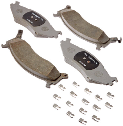 Juego de pastillas de freno de disco ACDelco Advantage 14D524CH