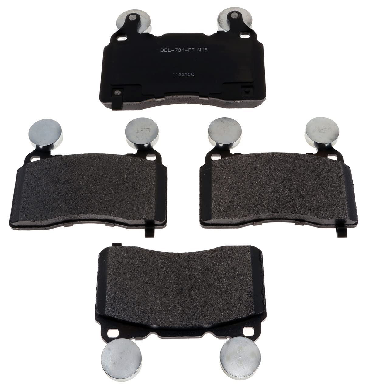 ACDelco Professional Durastop 17D1474M Juego de pastillas de freno de disco