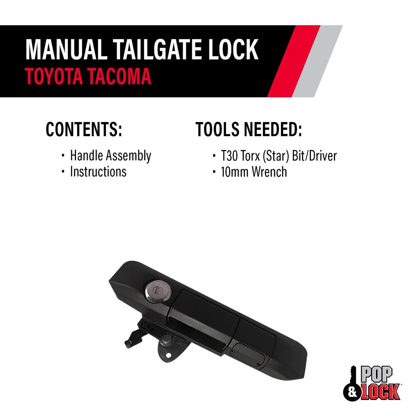 POP &amp; LOCK PL5400 Cerradura para portón trasero