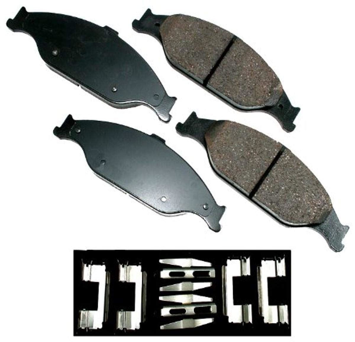 Akebono ACT804 Jeu de plaquettes de frein à disque