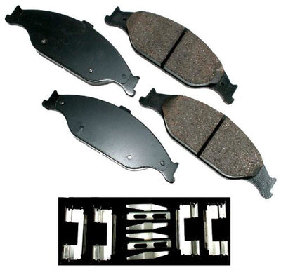 Akebono ACT804 Jeu de plaquettes de frein à disque