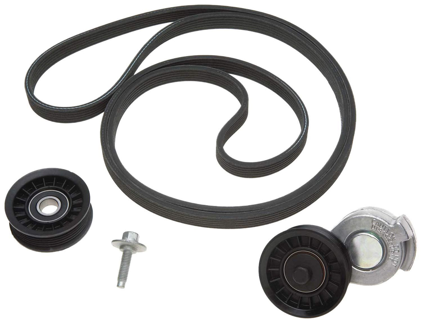 ACDelco Professional 38398K Kit de solución de transmisión por correa serpentina