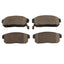 Beck/Arnley 089-1663 Disc Brake Pad Set