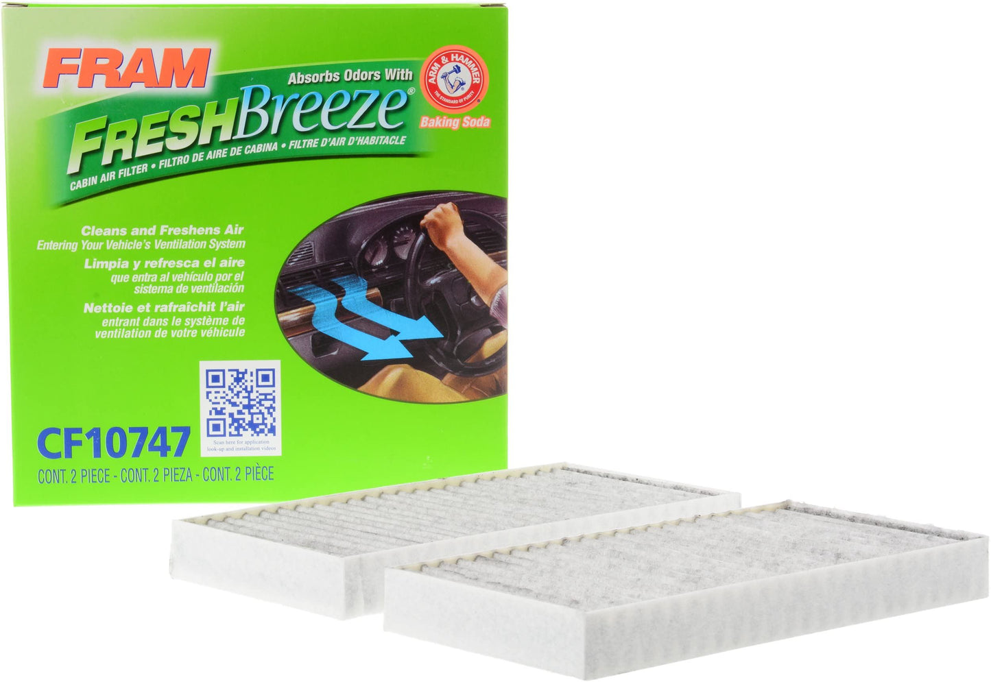 Filtre à air d'habitacle Fram CF10747