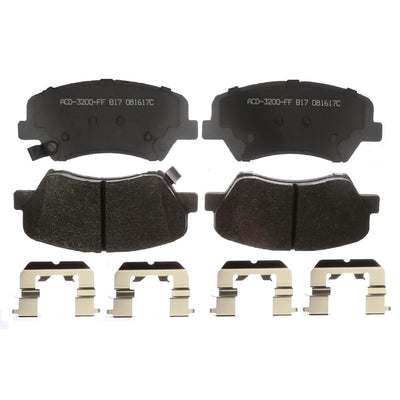 ACDelco Advantage 14D1543CHF1 Juego de pastillas de freno de disco