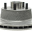 ACDelco Advantage 18A1345A Ensemble rotor et moyeu de frein à disque