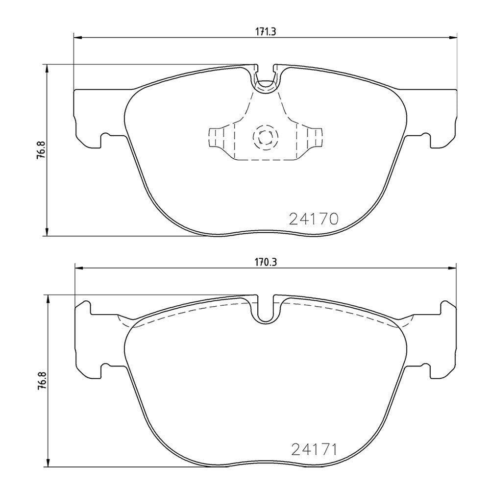 Hella-PAGID 355012541 Disc Brake Pad Set