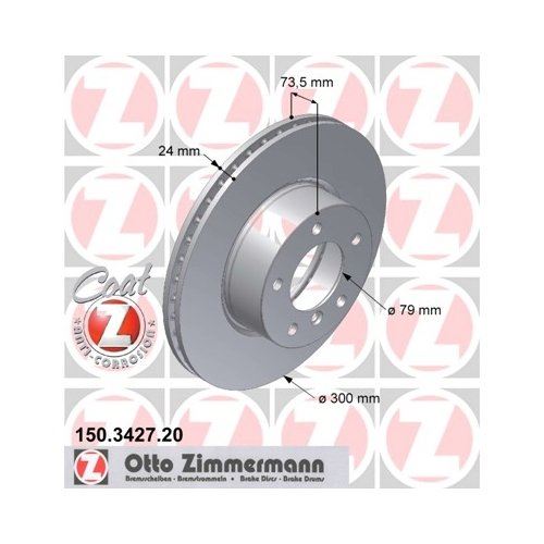 Zimmermann 150342720 (Pack of 2)