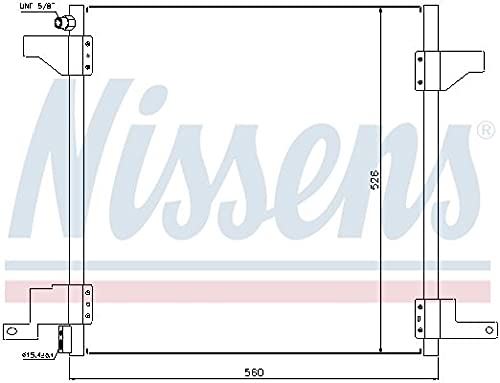 Nissens North America 94390 A/C Condenser