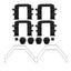 Beck/Arnley 084-2210 Kit de herrajes para frenos de disco
