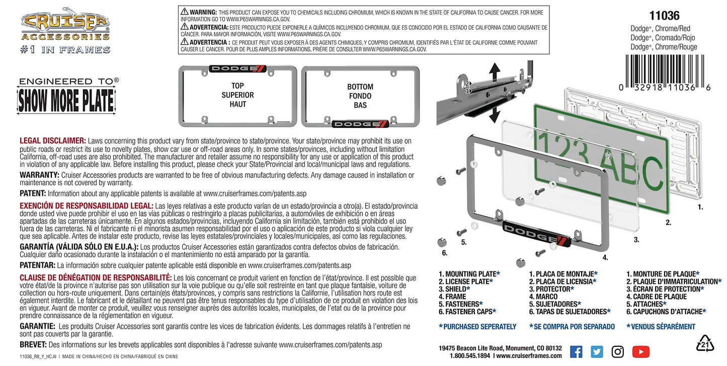 CRUISER ACCESSORIES 11036