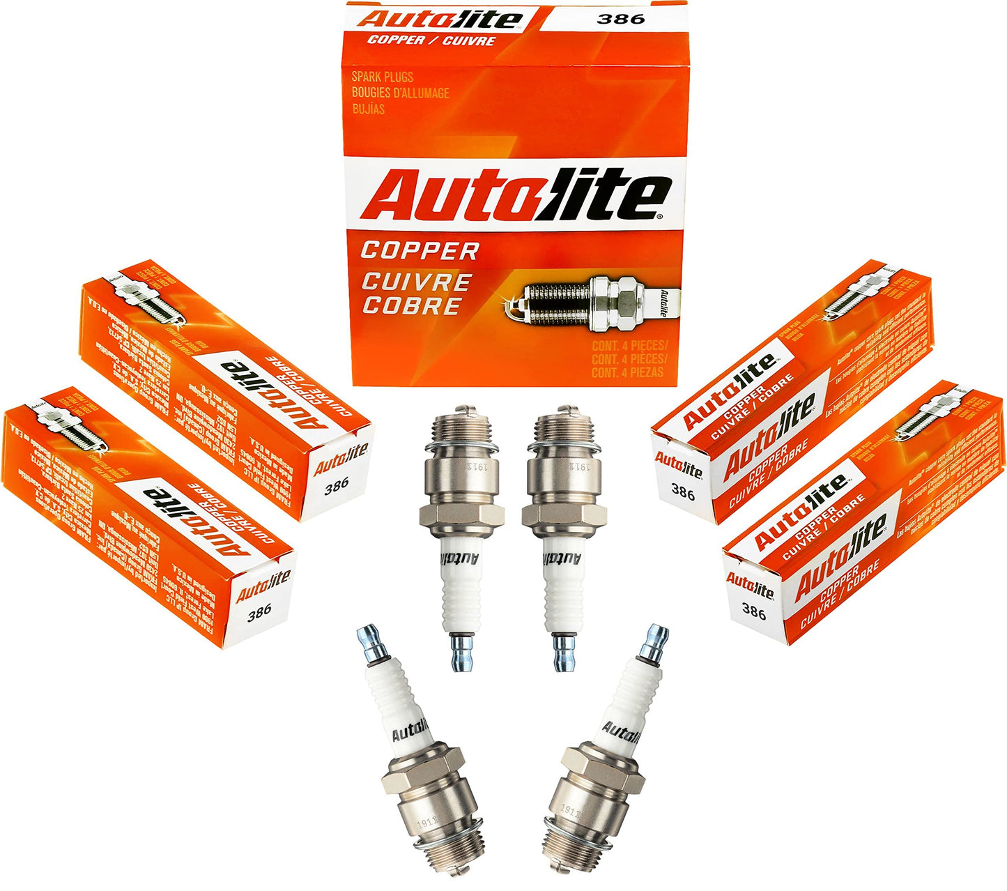 AUTOLITE 386 (LOT DE 4)