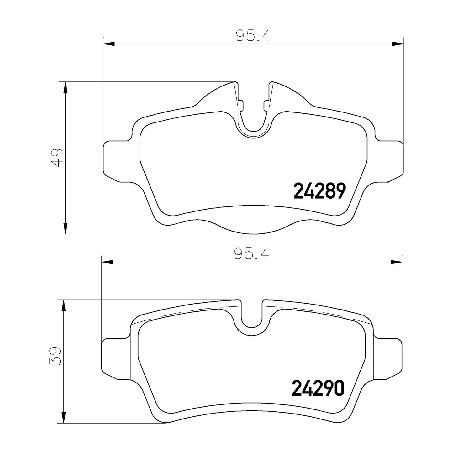 Hella-PAGID 355013661 Disc Brake Pad Set