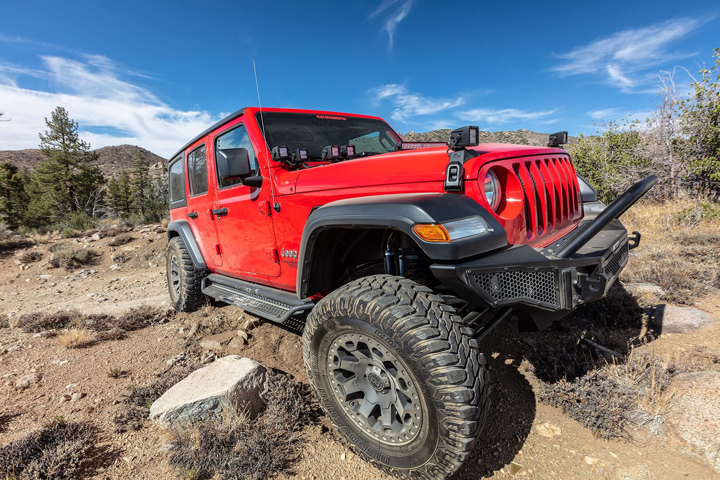 Go Rhino D14506T Step Nerf Bar