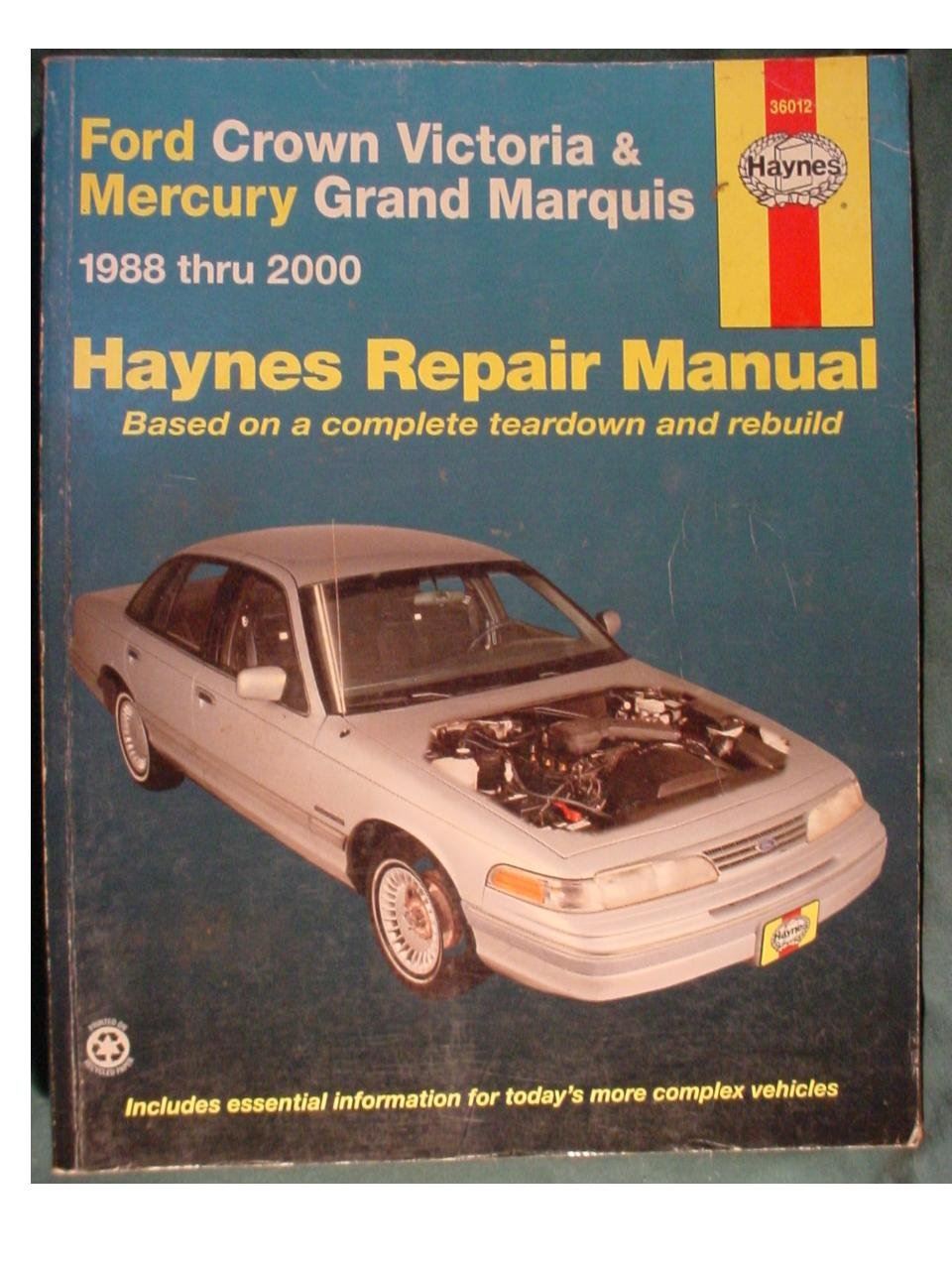 Publicaciones Haynes 36012 Manual de reparación