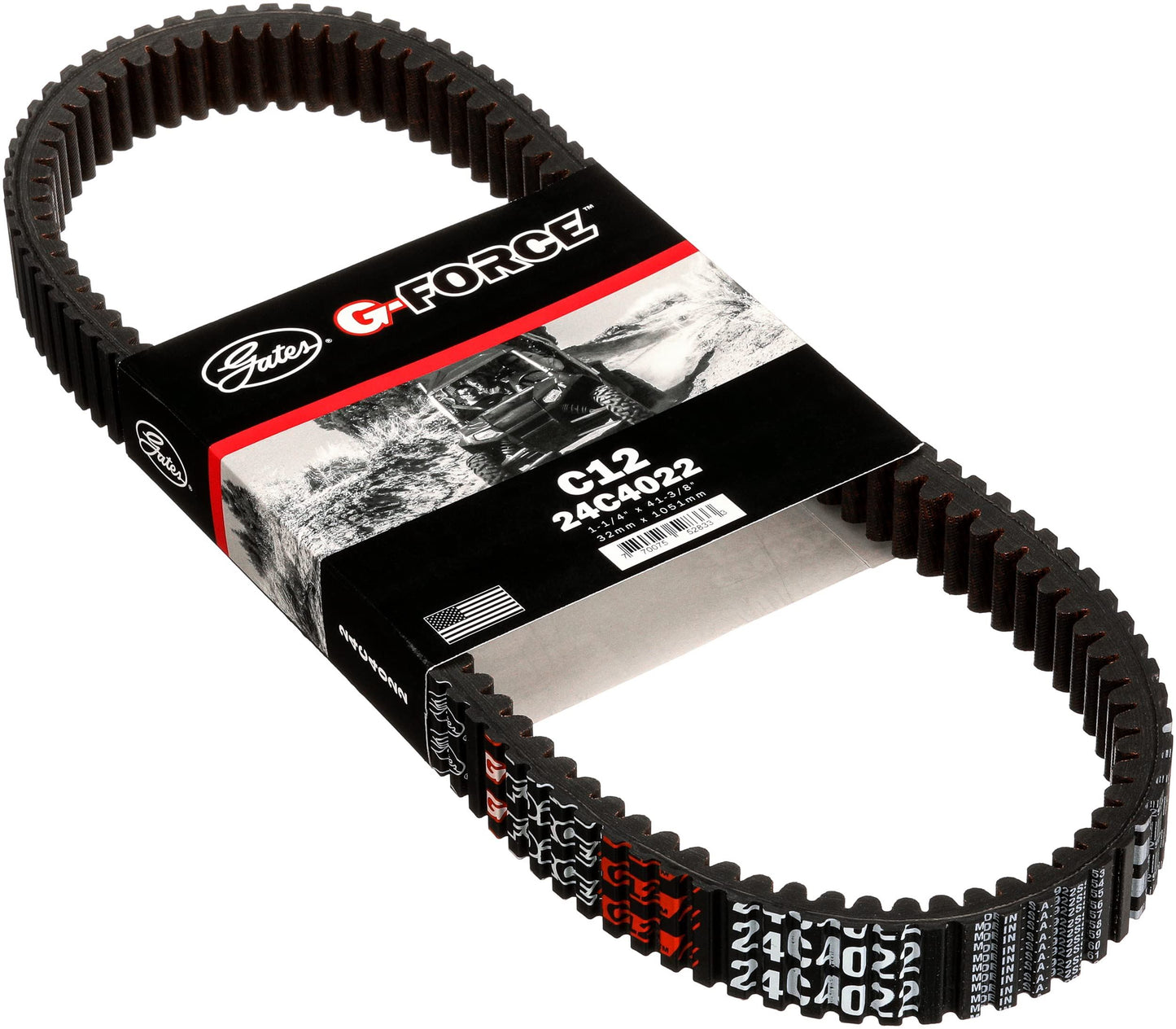Gates 24C4022 Automatic Continuously Variable Transmission (CVT) Belt