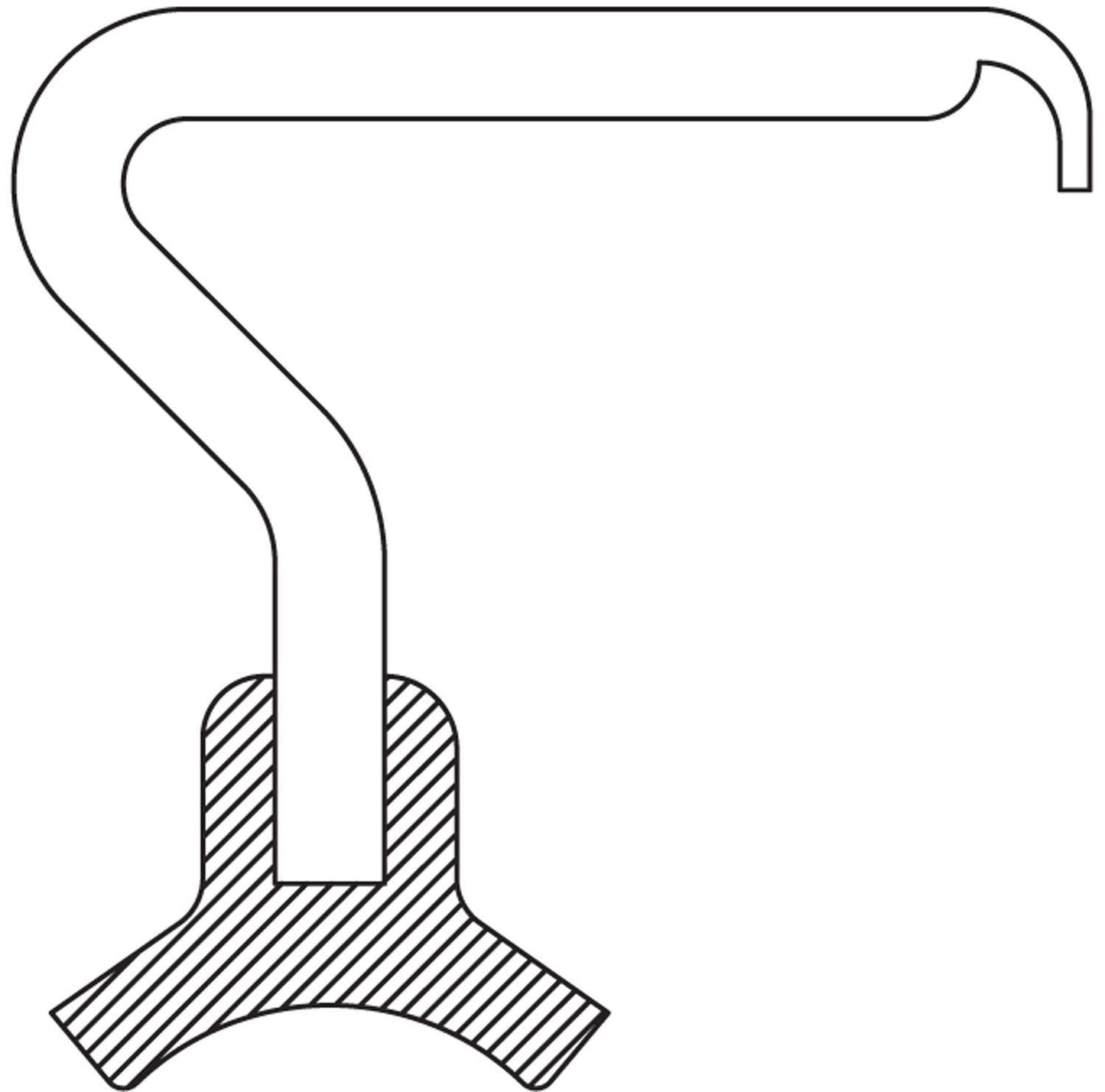 National Seal/Bearing 4740 Wheel Seal