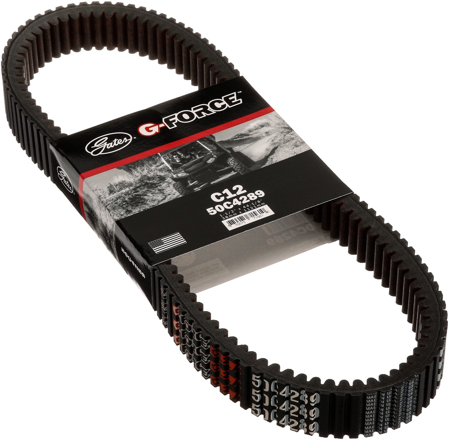 Gates 50C4289 Automatic Continuously Variable Transmission (CVT) Belt
