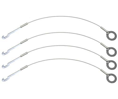 Cable autoajustador de freno de tambor Raybestos H2101 (PAQUETE DE 4)