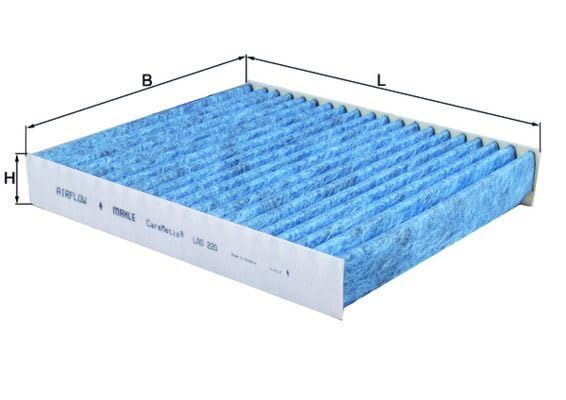 Filtre à air d'habitacle Mahle LA 360