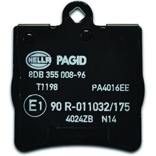 Hella-PAGID 355008961 Juego de pastillas de freno de disco