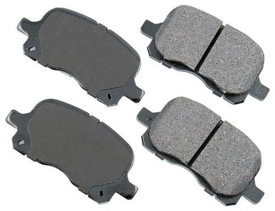 Akebono ACT741 Jeu de plaquettes de frein à disque