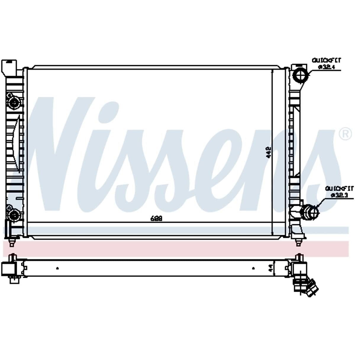 Nissens North America 60424 Radiator