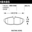HAWK PERFORMANCE HB485F.656 Disc Brake Pad Set
