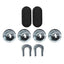 Beck/Arnley 084-1452 Kit de herrajes para frenos de tambor