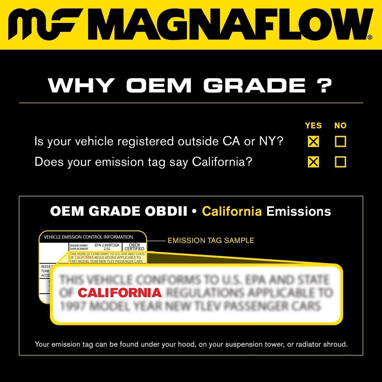 Convertidor catalítico Magnaflow 49695