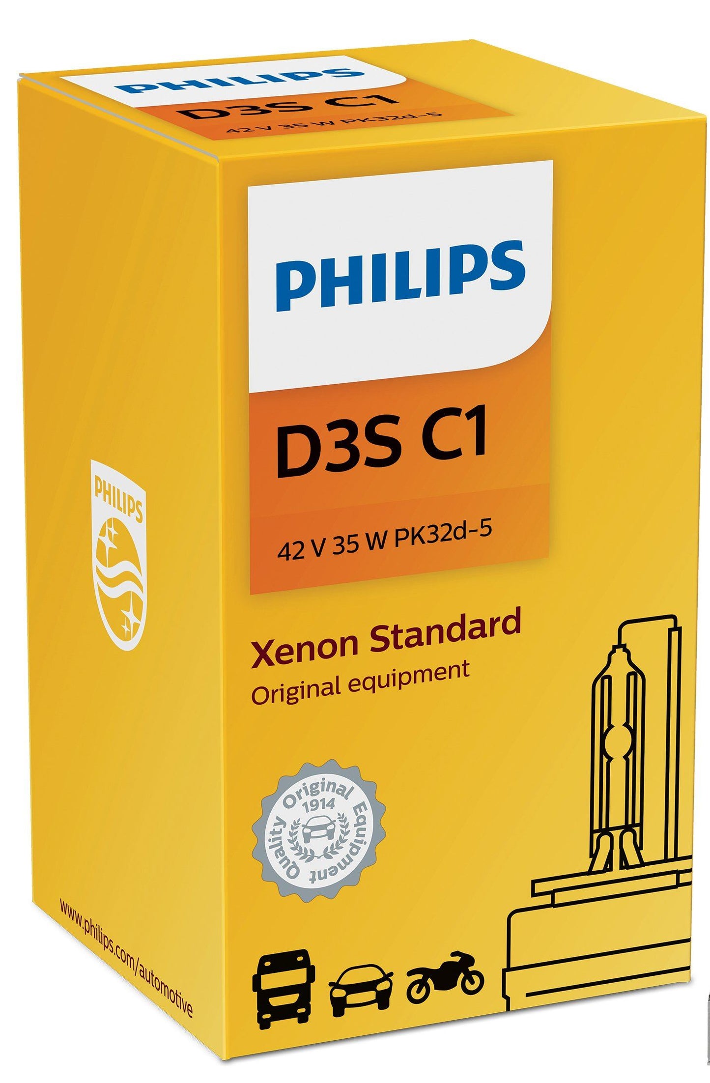 Bombilla para faros delanteros Philips D3SC1