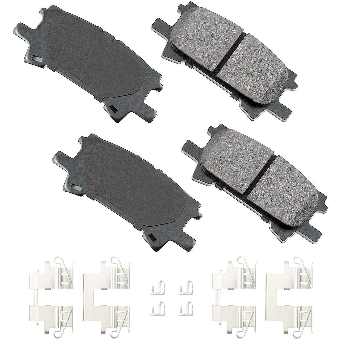 Juego de pastillas de freno de disco Akebono ACT996A