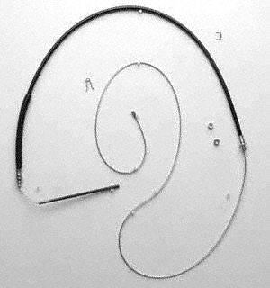 Cable de freno de estacionamiento Raybestos BC93940