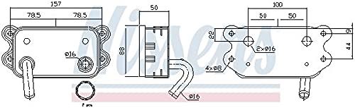 Nissens North America 90580 Engine Oil Cooler