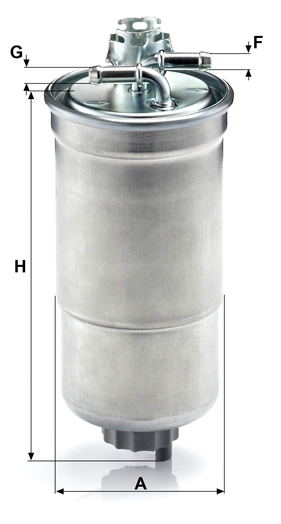 MANN-FILTER WK 853/3 X Filtro de combustible