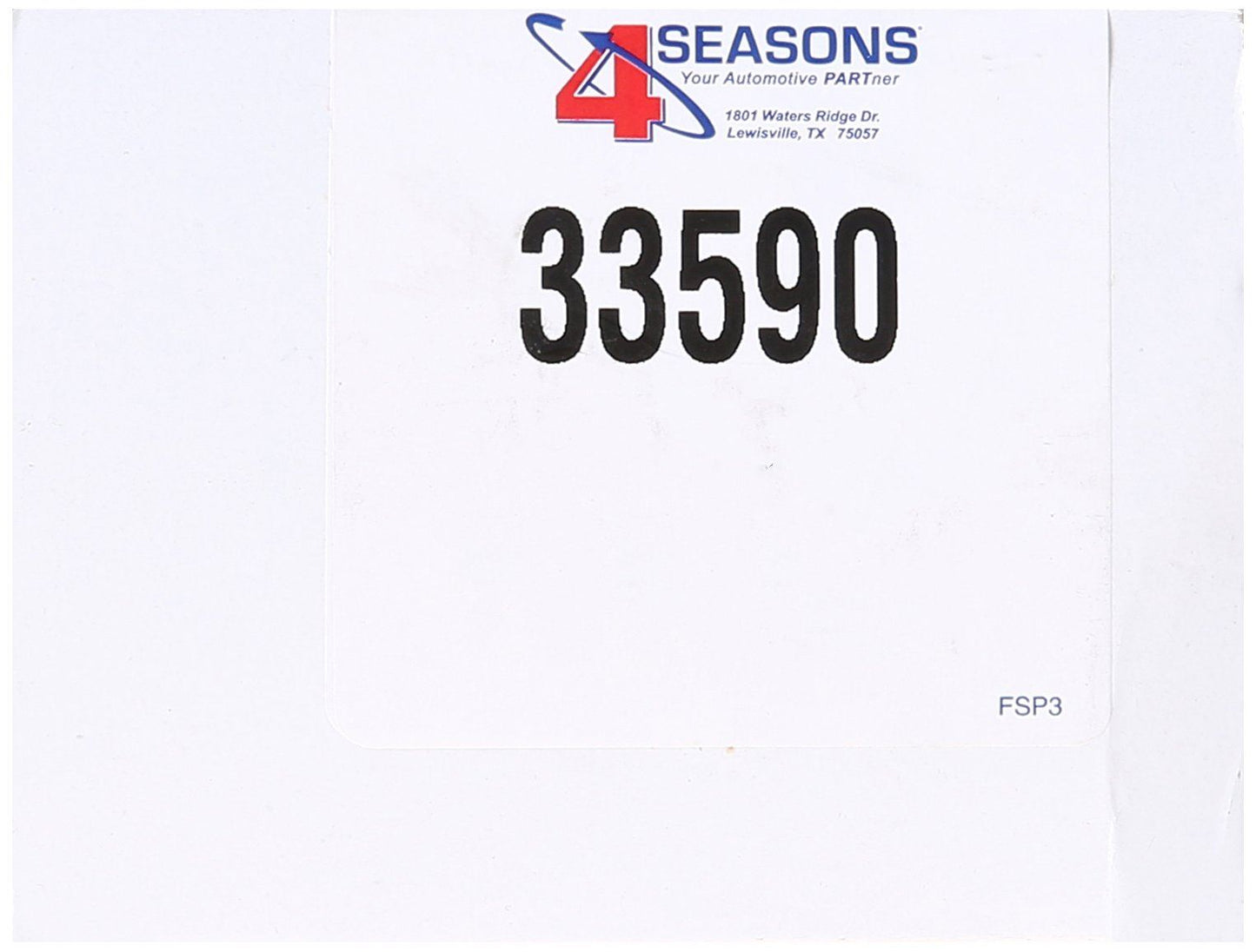 Secador receptor de aire acondicionado Four Seasons 33590