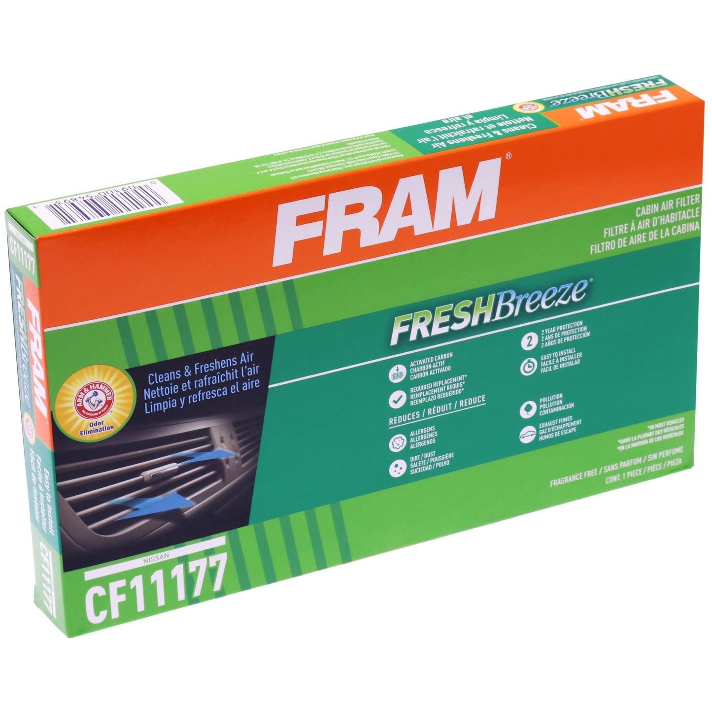 Filtre à air d'habitacle Fram CF11177