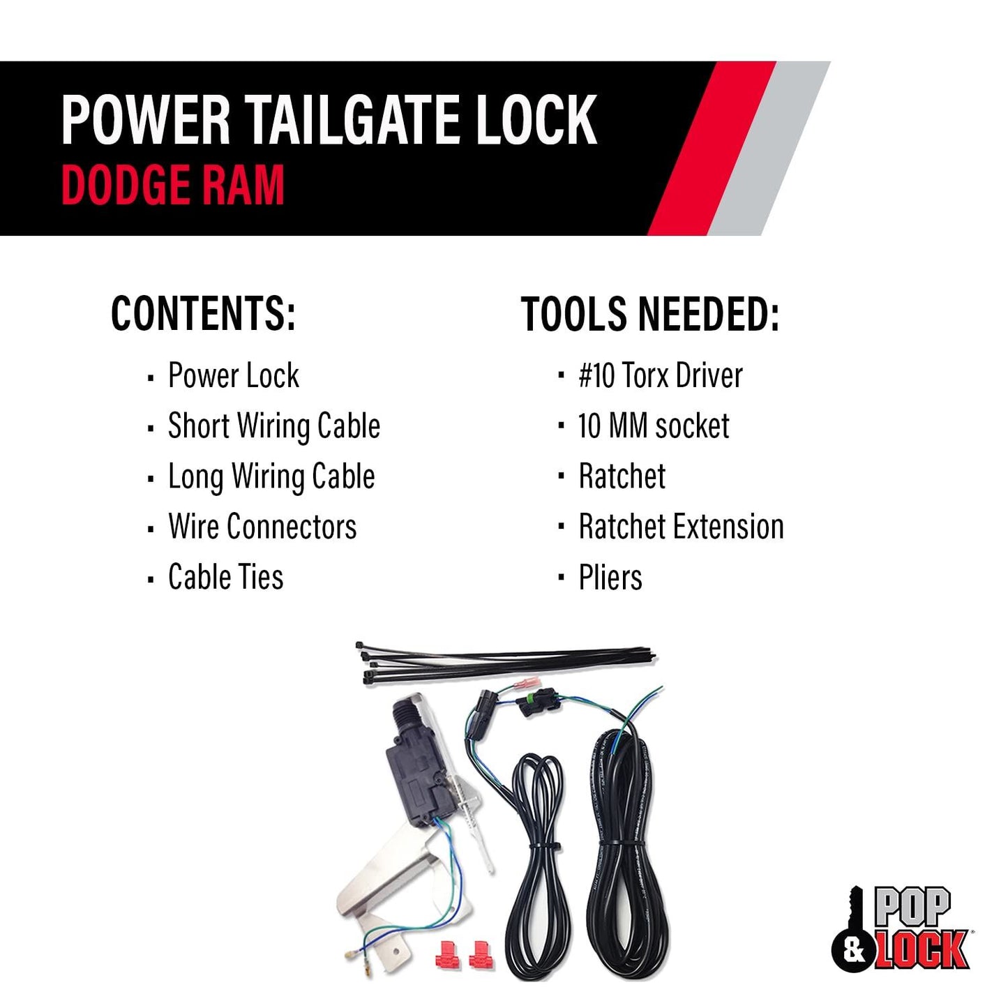 POP &amp; LOCK PL8350 Cerradura para portón trasero