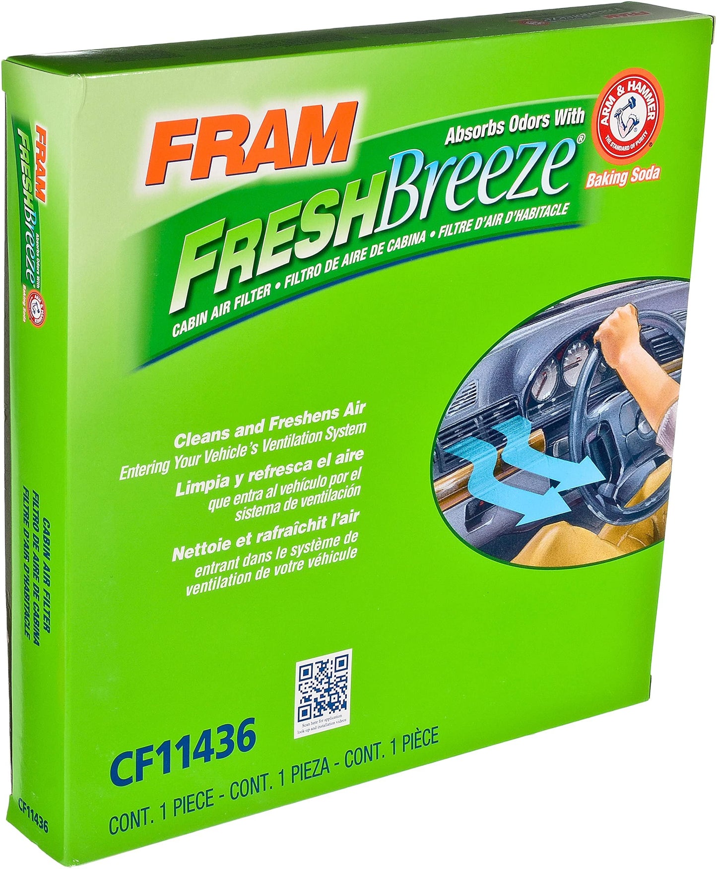 Filtro de aire de cabina Fram CF11436