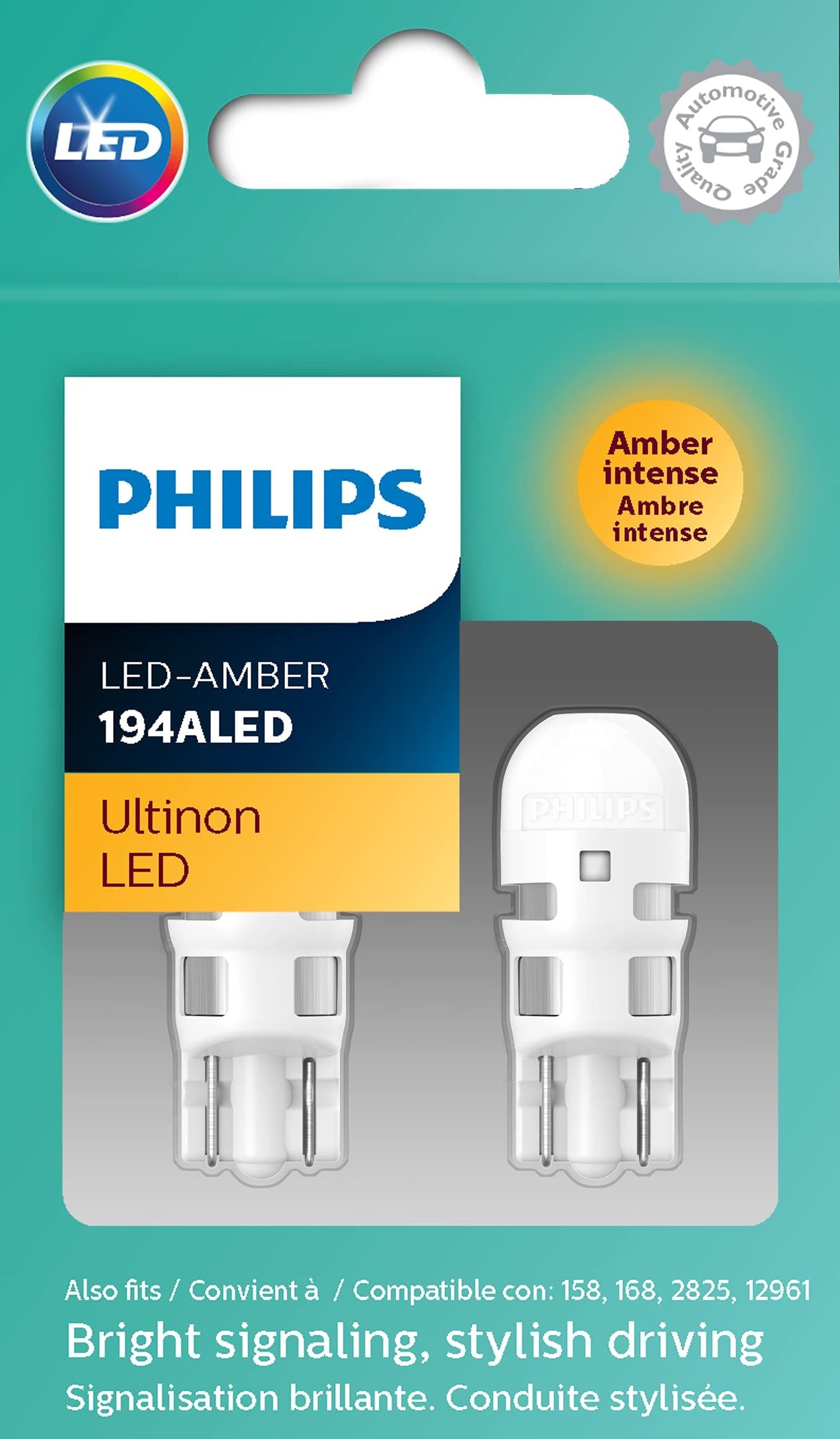 Bombilla de luz de posición lateral Philips 194ALED