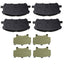 Beck/Arnley 089-1805 Disc Brake Pad Set
