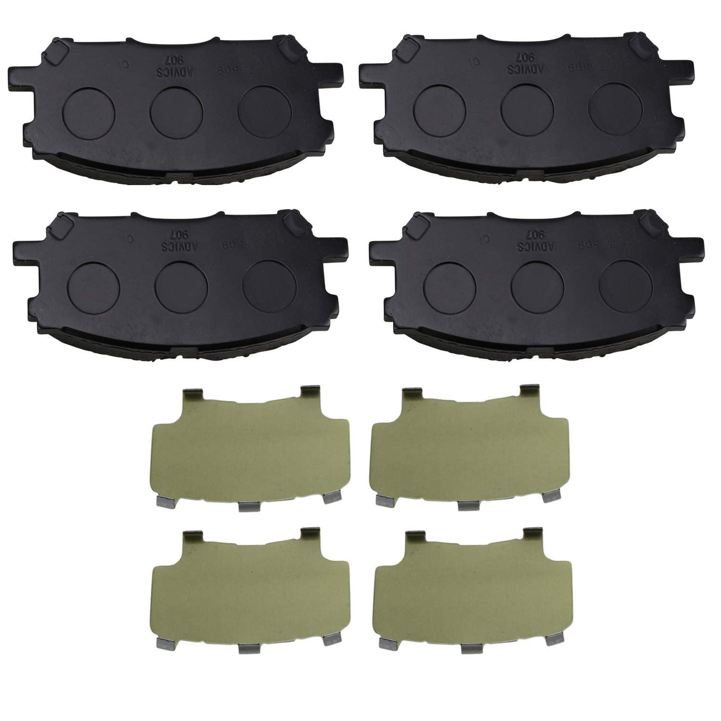 Beck/Arnley 089-1805 Disc Brake Pad Set