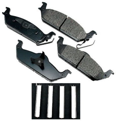 Akebono ACT963 Jeu de plaquettes de frein à disque