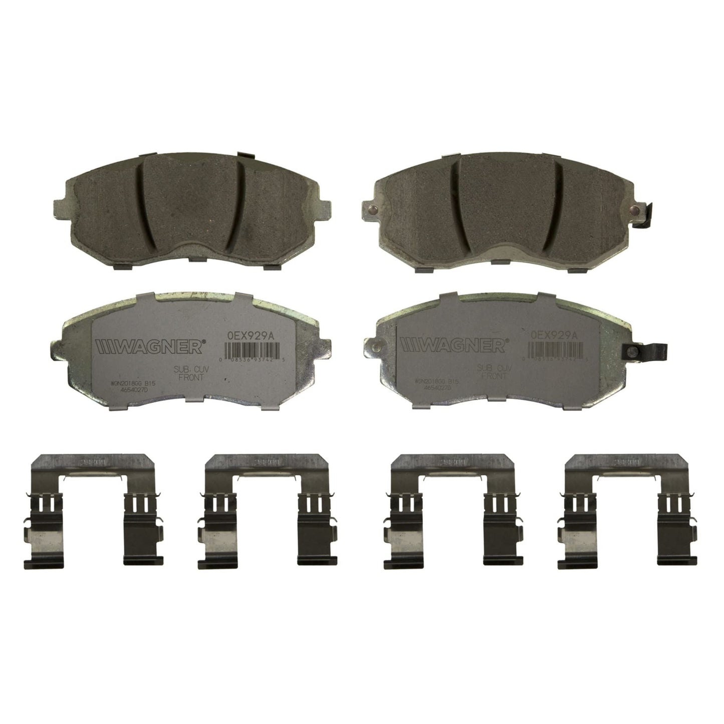 Wagner OEX929A Disc Brake Pad Set