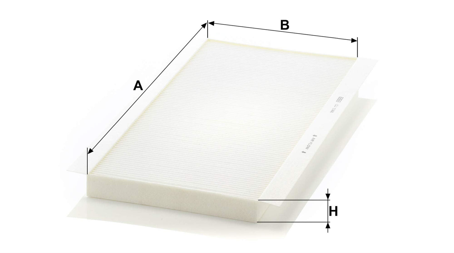 MANN-FILTER CU 5366 Filtro de aire de cabina