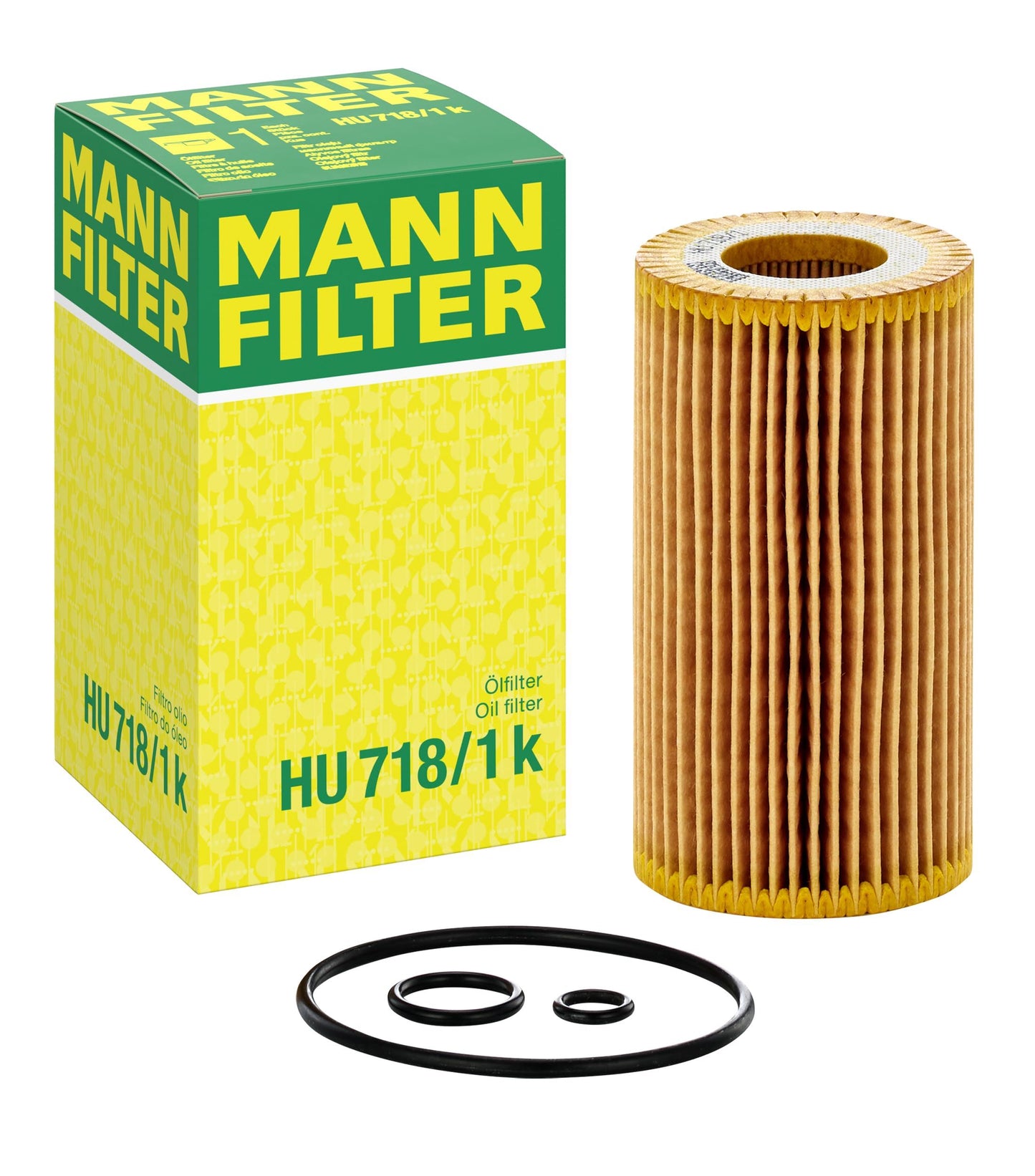 MANN-FILTER HU 718/1 K Filtro de aceite del motor