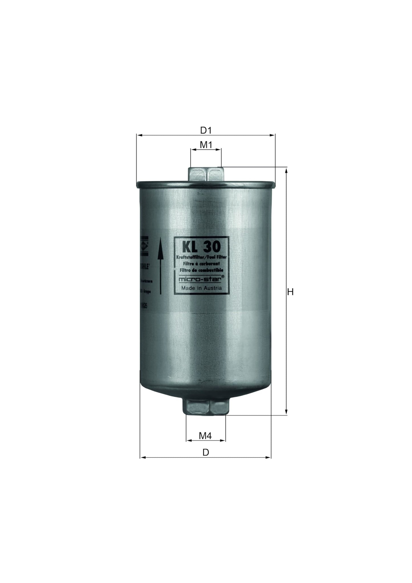 Mahle KL 30 Fuel Filter
