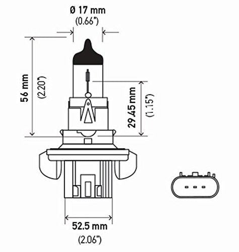 Hella H13 Headlight Bulb